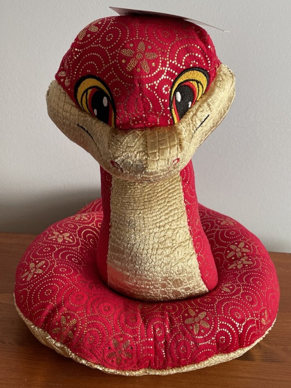 Build-A-Bear Lunar New Year Red and Gold Snake Plush